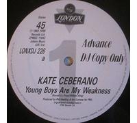 YOUNG BOYS ARE MY WEAKNESS 12" SINGLE UK LONDON 1989