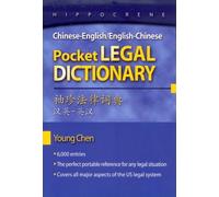 Young Chen Chinese-English/English-Chinese Pocket Legal Dictionary (Tascabile)