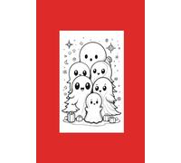 Young Child Christmas Ghosts Coloring Book