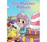 Young Dreamers Press Chibi Madchen Malbuch (Tascabile)