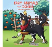 Young Dreamers Press Farm Animals for Toddlers (Tascabile)