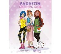 Young Dreamers Press Fashion Coloring Book (Tascabile)