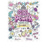 Young Dreamers Press Girl Power Coloring Book for Kids Ages 8-12 (Tascabile)