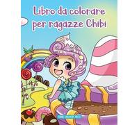Young Dreamers Press Libro da colorare per ragazze Chibi (Tascabile)