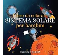 Young Dreamers Press Libro da colorare sistema solare per bambini (Tascabile)
