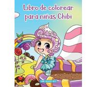 Young Dreamers Press Libro de colorear para ninas Chibi (Tascabile)
