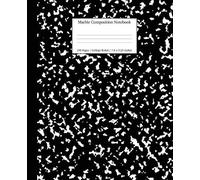 Young Dreamers Press Marble Composition Notebook College Ruled (Tascabile)
