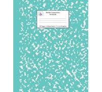 Young Dreamers Press Marble Composition Notebook College Ruled (Tascabile)