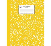 Young Dreamers Press Marble Composition Notebook College Ruled (Tascabile)