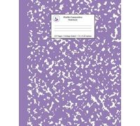 Young Dreamers Press Marble Composition Notebook College Ruled (Tascabile)