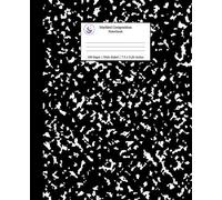 Young Dreamers Press Marbled Composition Notebook (Tascabile)
