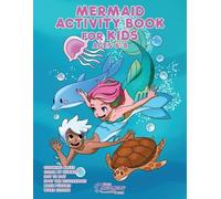 Young Dreamers Press Mermaid Activity Book for Kids Ages 6-8 (Tascabile)