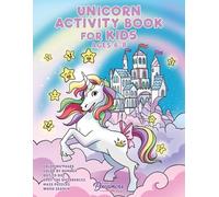 Young Dreamers Press Unicorn Activity Book for Kids Ages 6-8 (Tascabile)
