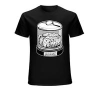 Young Frankenstein Mens Shirt, Tee Abby Normal Horror Movie Brain Short Sleeve T-Shirt Black M