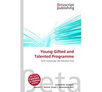 Young Gifted and Talented Programme: DCSF, Outsourced, CfBT Education Trust
