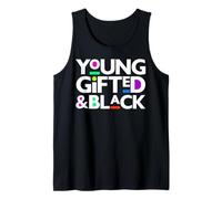 Young Gifted & Black Juneteenth Freedom Gioventù Bambino Ragazzi Ragazze Canotta