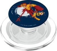 Young Justice Splatter Art Kid Flash Logo PopSockets PopGrip per MagSafe