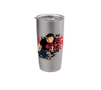 Young Justice Superboy With Logo Bicchiere termico in acciaio inox doppia parete
