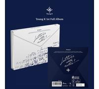 Young K 1st Full Album Letters with notes 2Ver SET CD+P.Book+P.Card+Sticker+Gift