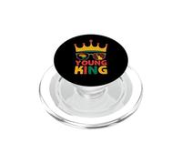 Young King African American Black History Juneteenth PopSockets PopGrip per MagSafe