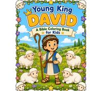 Young King David: A Coloring Book for Kids