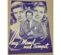 YOUNG MAN WITH A HORN KIRK DOUGLAS DORIS DAY DANESE VINTAGE PROGRAMMA FILM...