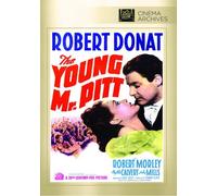 Young Mr. Pitt DVD 1942 Robert Donat, Robert Morley, Phyllis Calvert, John Mills