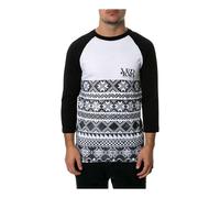 Young & Reckless Uomo The Oil Spill Raglan Graphic T-Shirt
