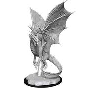 Young Silver Dragon: D&D Nolzur's Marvelous Unpainted Miniatures (W11)