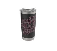 Young Wild and Three Bicchiere termico in acciaio inox doppia parete