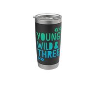 Young Wild and Three Bicchiere termico in acciaio inox doppia parete