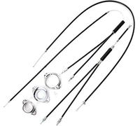 Young Wolf BMX Gyro Mountain Bike cavi freno anteriore + posteriore, superiore + inferiore Spinner Rotor Cable Rotor Set Comaptible