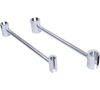 Young Wolf Set di 2 chiavi regolabili per riparazione cerniere per porte, 14-25 mm, per la regolazione della cerniera della porta, strumenti manuali e chiave regolabile