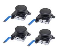 Young Wolf Sostituzione del controller del joystick Joycon 4PCS per il pollice del joystick analogico 3D sinistro destro per lo switch Joy-Con e lo switch Lite