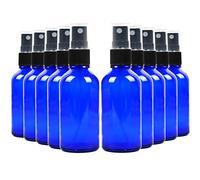 Youngever 16 Pacchi 60ML Bottiglie Spray, Bottiglia a Spruzzo di Vetro Vuote (Blu)