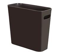 Youngever 5.5L Cestino Sottile Può, Cestino dei Rifiuti di Plastica (Brown)