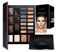 Youngfocus Kit per il trucco degli occhi | ombretto glitter rame | texture fine altamente pigmentata | impermeabile e durevole | vegano | miglior regalo