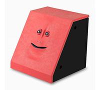 Youngine Moneta della banca della banca della novità che mangia il risparmio Banca dei soldi di risparmio della raccolta della banca Piggy (Rosso)