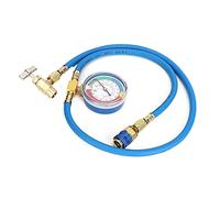 Youngine Universal 1M Auto Car R134A Manometro del refrigerante Tubo Flessibile AC R134A Tubo refrigerante in Rame con Carica a U con manometro