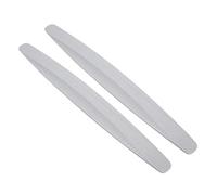 Youngine Universal Car anteriore posteriore angolo paraurti guardia protector in fibra di carbonio anti-collisione striscia adesivo anti-sfregamento bordo labbra (Grigio)