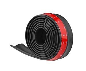 Youngine Universal Car Front Paraurti Posteriore Protector Adesivo Paraurti in gomma Lip Splitter Body Trim Spoiler 2.5 M / 8.2 ft