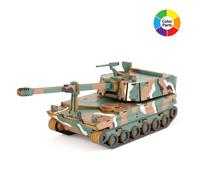 YOUNGMODELER K-9 Carro armato obice semovente assemblaggio in legno kit gioca...