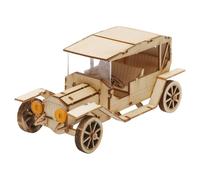 Youngmodeler kit modellino in legno auto classica 1 veicolo artigianale vinta...