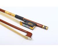 YoungMonic Advance - Archetto per violino 4/4, in legno di ebano brasiliano, bacchetta ottagonale, capelli naturali
