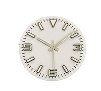 Youngran 28.5mm 369 Dial chail watch watch + orologio a mano Log Nails Green luminoso compatibile for NH35 / 36 / 4R / 7S Movimento leisurely (Color : White)