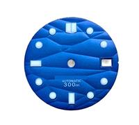 Youngran 28. 5mm Guarda il quadrante del quadrante del wristwatch luminoso verde compatibile for NH35 / NH36. Guarda la parte di riparazione del movimento leisurely (Color : White Nail)