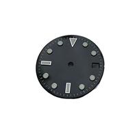 Youngran 29mm Super Blue Luminus Specchio impermeabile Adatto compatibile for NH35, for 35A 36automatic Movement Spessore 0. 4mm / 1,0mm. Guarda il quadrante leisurely (Color : Black dial)