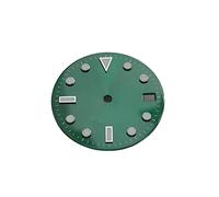 Youngran 29mm Super Blue Luminus Specchio impermeabile Adatto compatibile for NH35, for 35A 36automatic Movement Spessore 0. 4mm / 1,0mm. Guarda il quadrante leisurely
