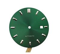Youngran 32.8 MILLIMETRI Quadrante Dell'orologio Barra di Sostituzione Del Chiodo Quadrante Modificato Compatibile Per 2813 8200 8215 Accessori Movimento Della Vigilanza leisurely (Color : Green)