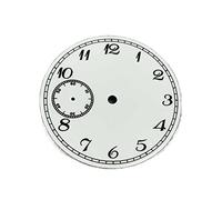 Youngran Set di quadrante digitale con orologio a mani Guarda il kit di accessori for orologio viso senza luminoso compatibile for ETA 6497. E compatibile for ST3600. Movimento leisurely